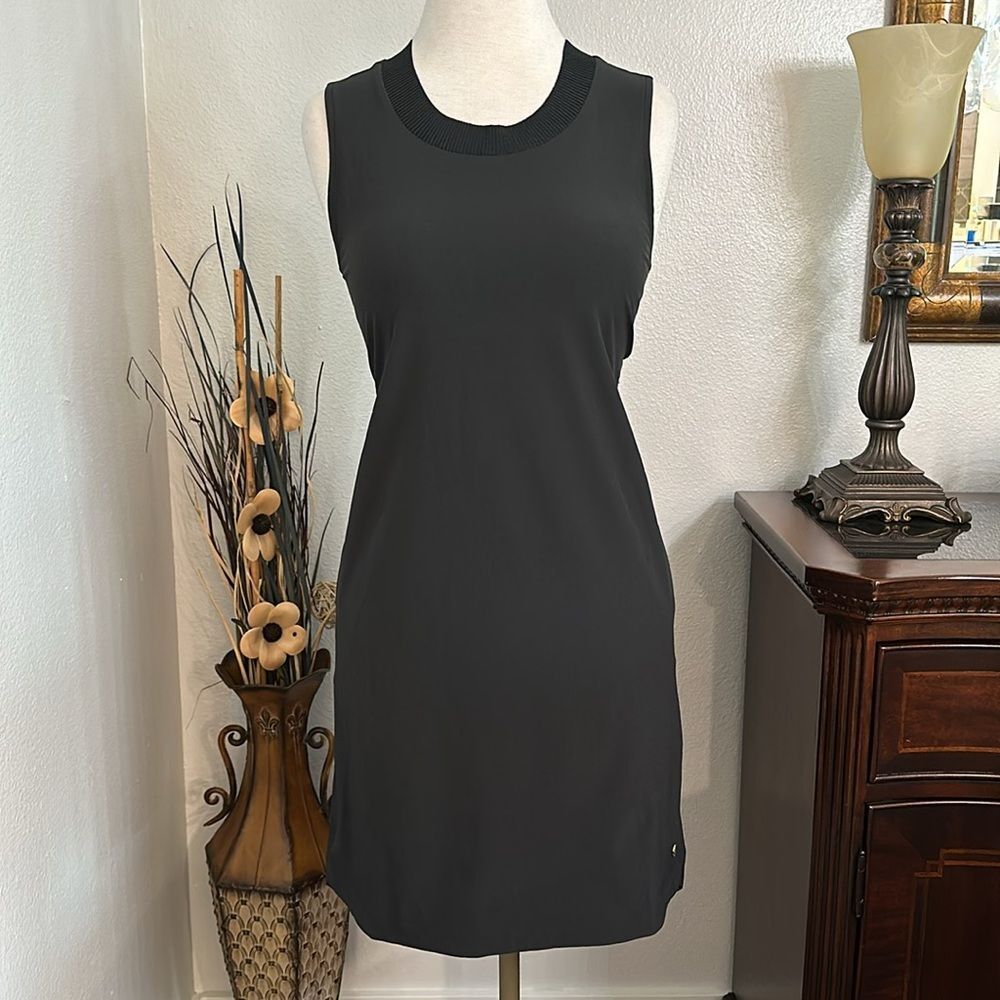 NWOT Southern Tide Black Active Side Pocket Performance‎ Dress Size XS